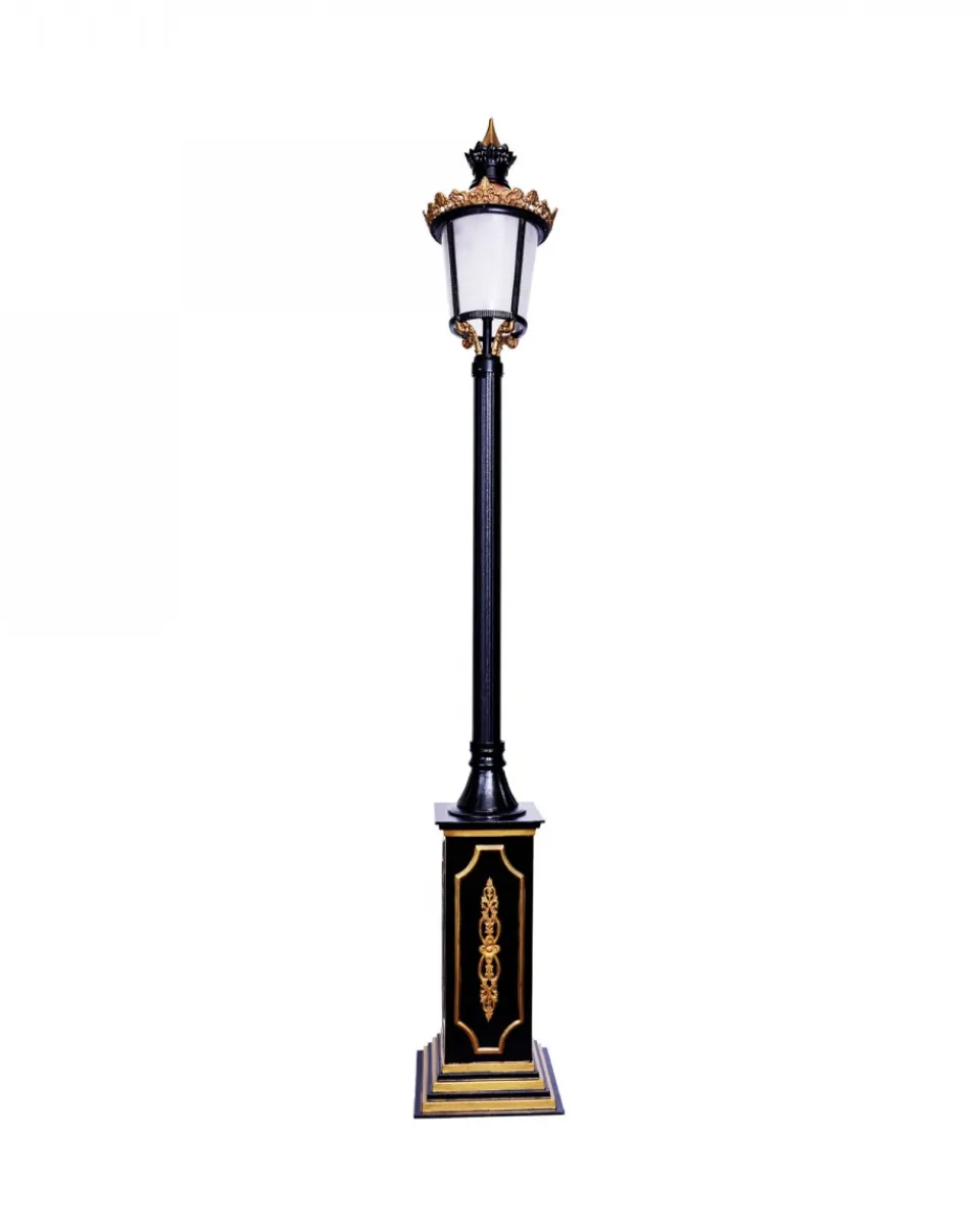 Büyük Yuvarlak Süslü Fener - classic-lighting kategorisi aydınlatma ürünü